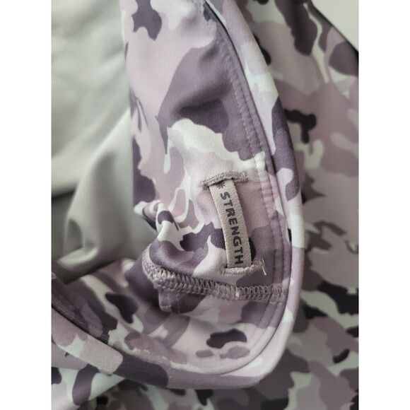 Athleta Girl High Rise Printed Chit Chat Leggins Fusion Camo Purple Size XXL/16 - Picture 5 of 11